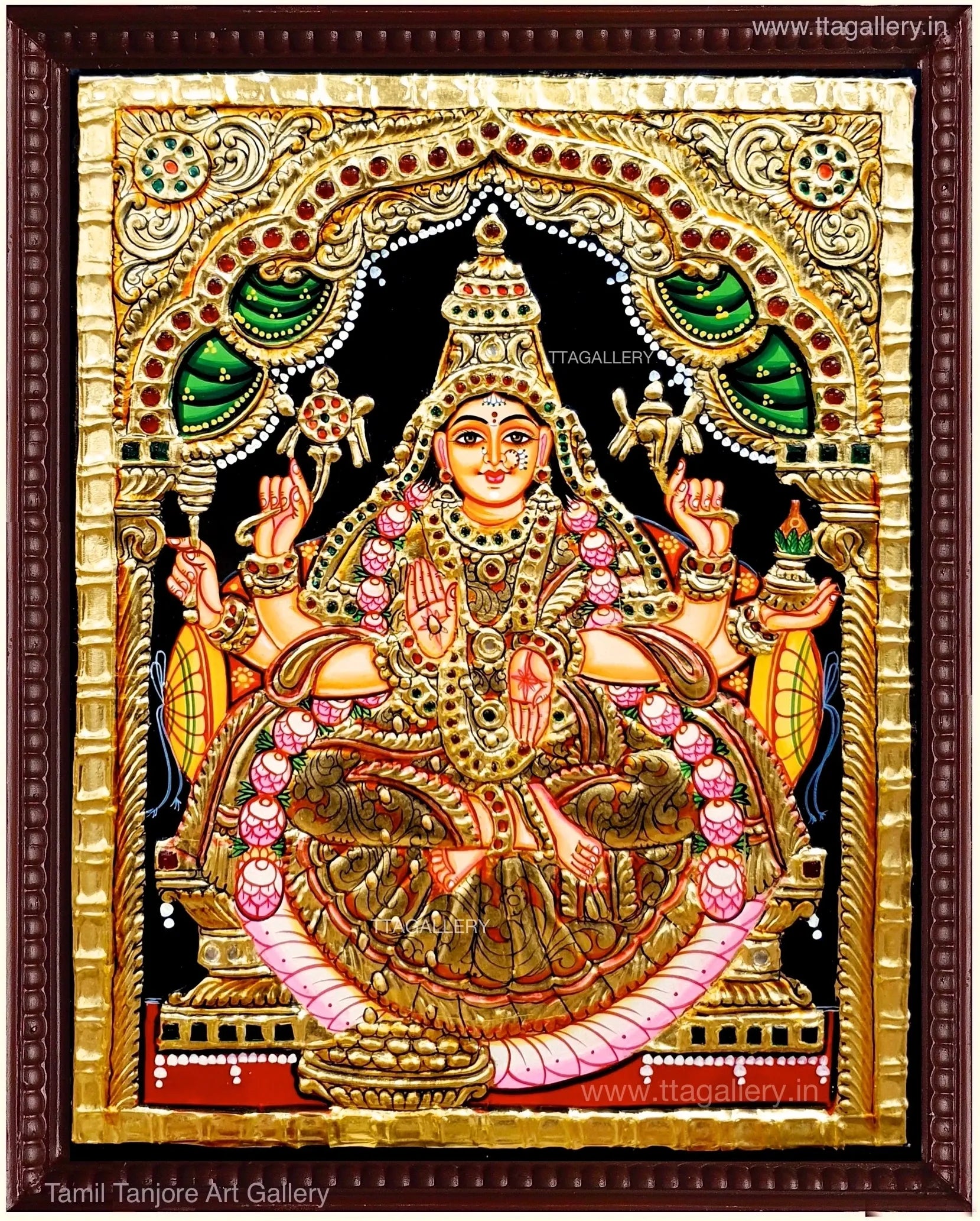 Ashta Lakshmi Set 8 Tanjore Painting
