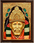 Grand Sai Baba Tanjore Painting