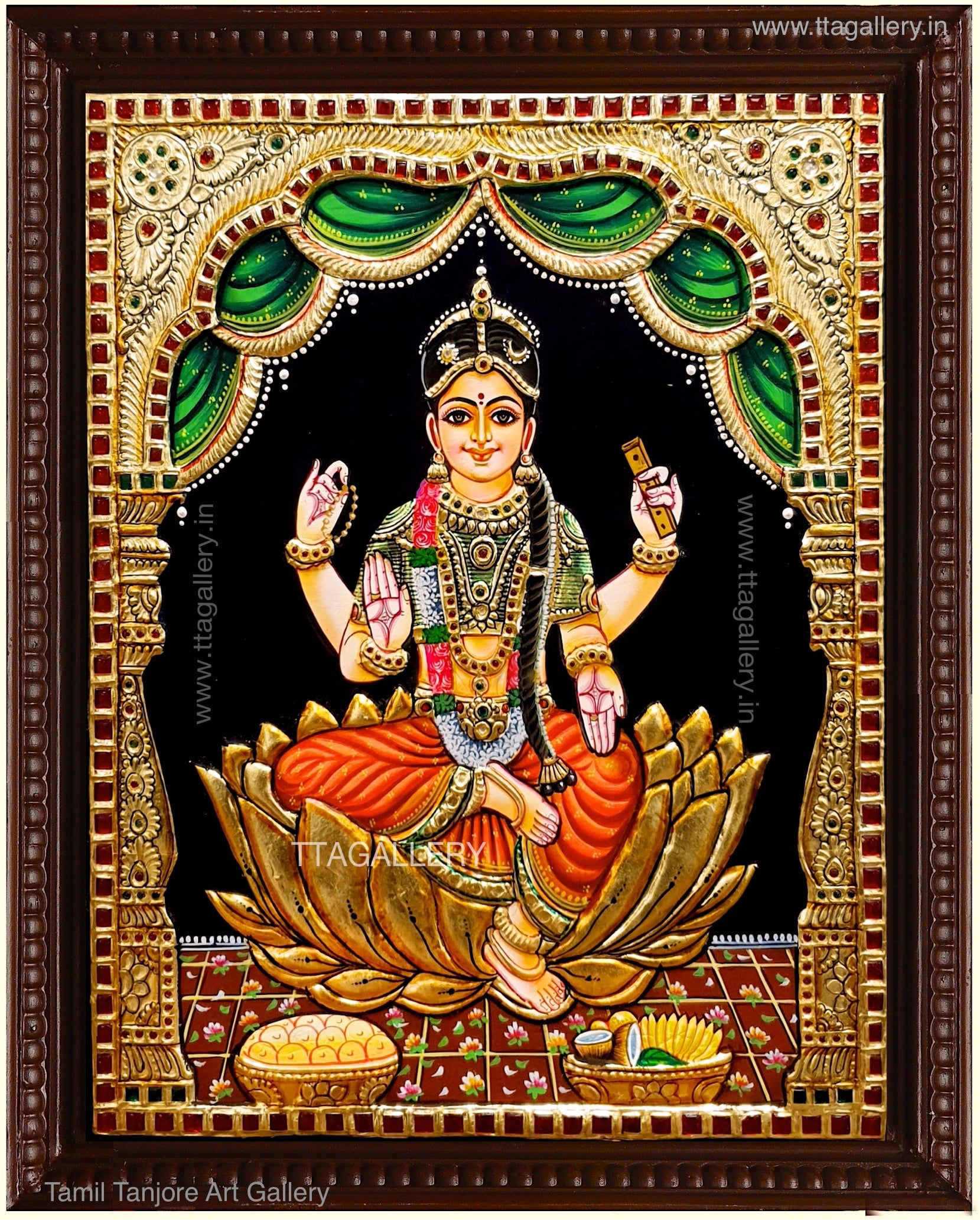 Bala Ganga Tanjore Painting