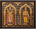 Balaji & Muneeswaran Semi Embossed Tanjore Painting