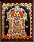 Balaji Blue Tanjore Painting