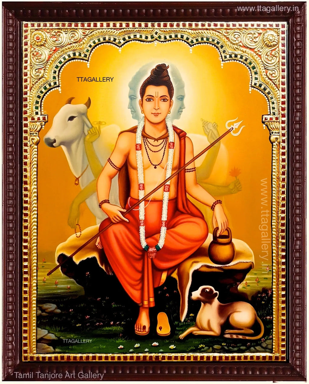 Dattatreya Tanjore Painting