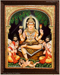 Dhakshinamurthy 2 Tanjore Painting