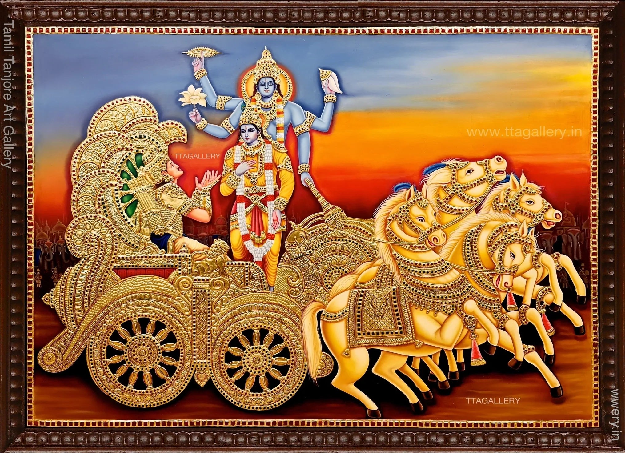 Geetha Ubathesam Tanjore Painting
