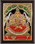 Lakshmi Red South Tanjore Painting