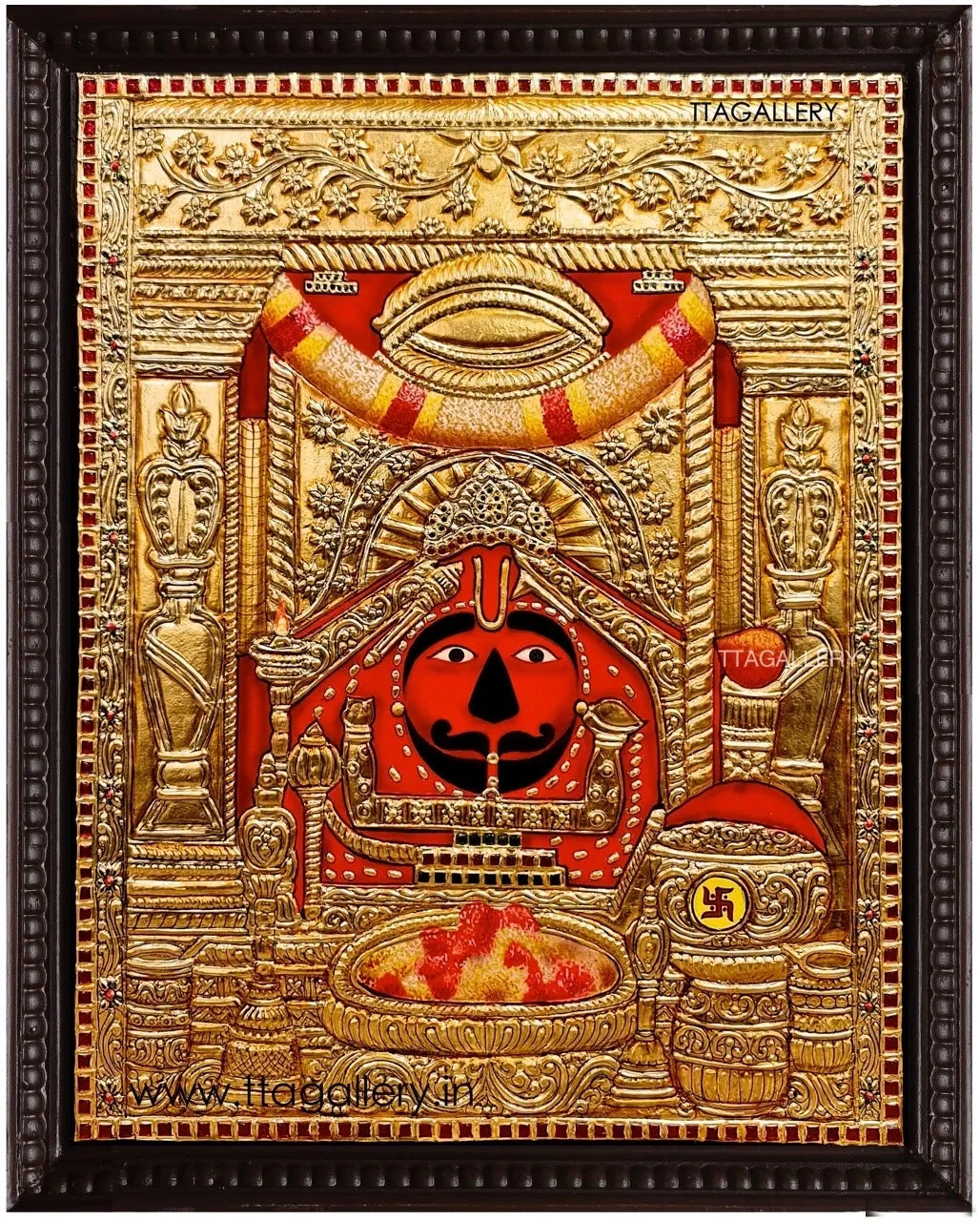 Salasar Balaji ji Tanjore Painting