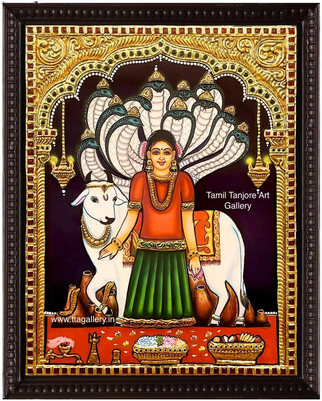 Home god Tanjore Painting