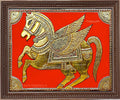 Golden Horse Tanjore Painting