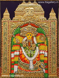 Bezawada / Vijayawada Kanaka Durga Tanjore Painting