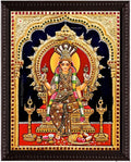 Karumariamman Traditional Tanjore Painting
