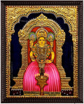 Kerala Amman Traditional Tanjore Painting