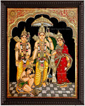 Kothanda ramar Tanjore Painting