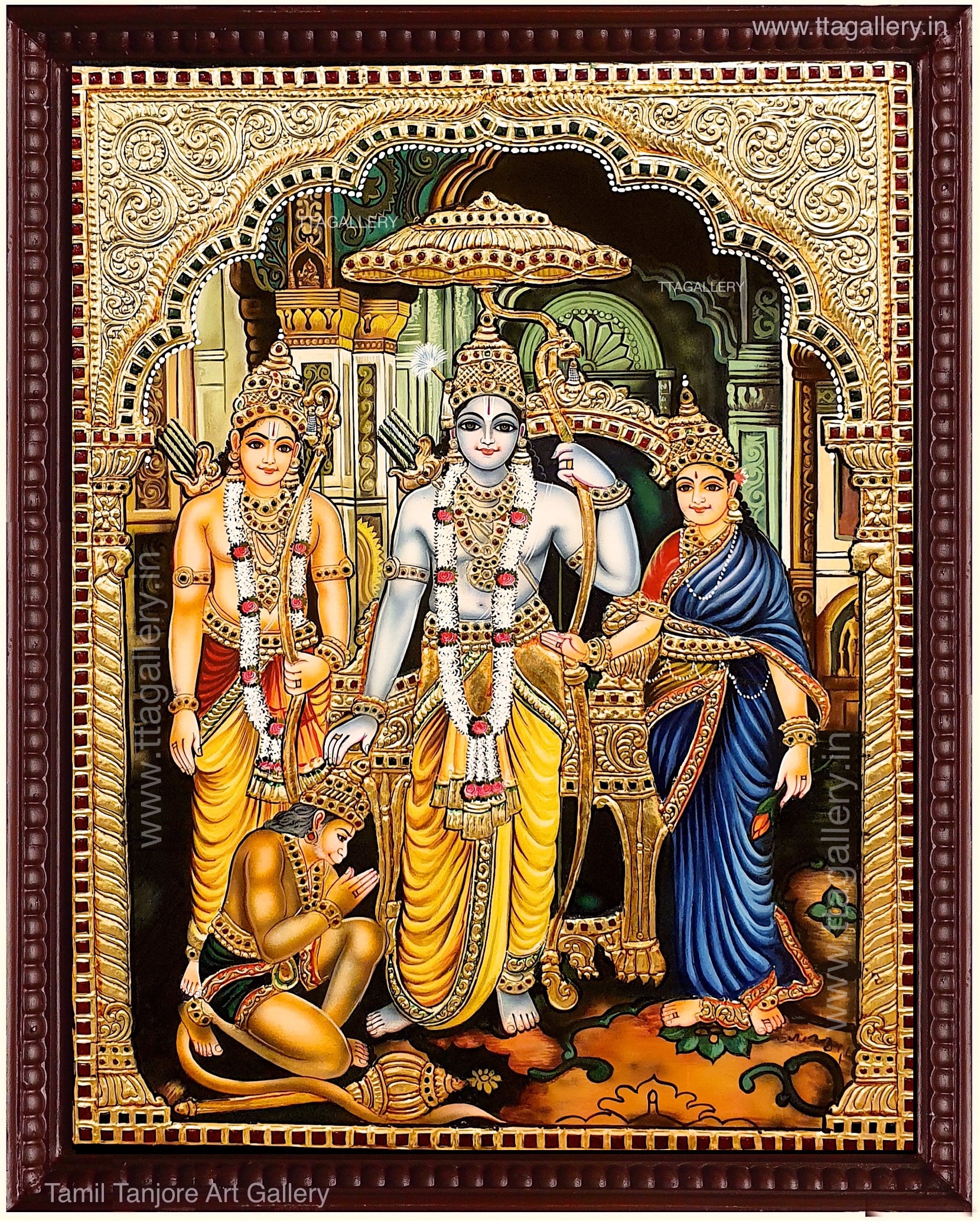 Kodantha ramar Tanjore Painting