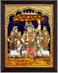 Krishna Traditional Tanjore Painting
