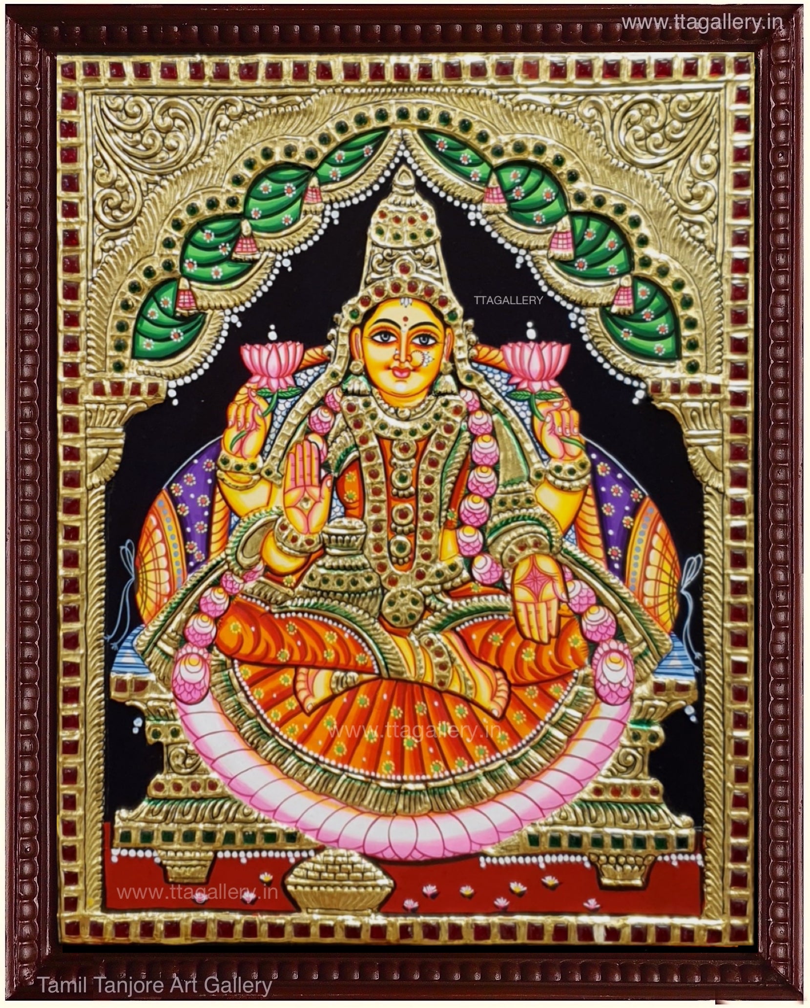 Lakshmi Tanjore Painting