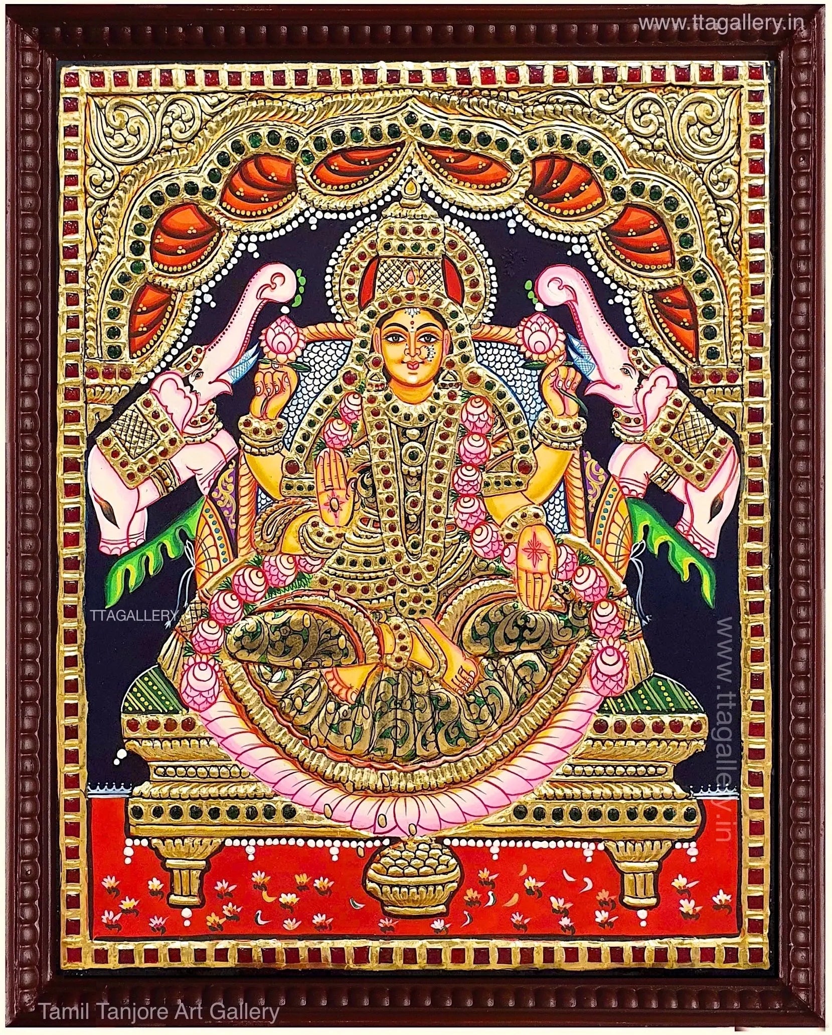 Lakshmi Tanjore Painting