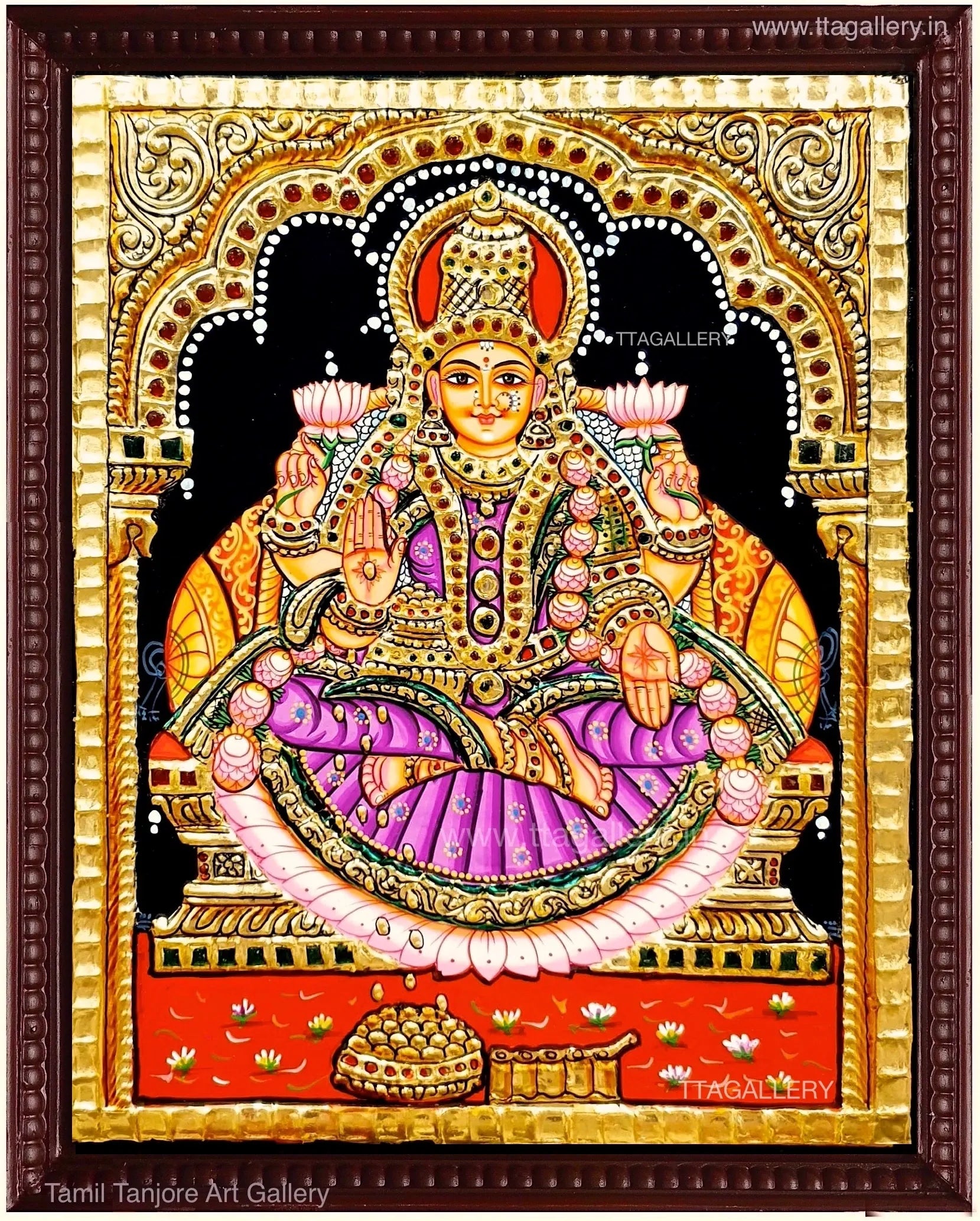 Lakshmi Tanjore Painting