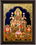 Guberalakshmi Large Tanjore Painting