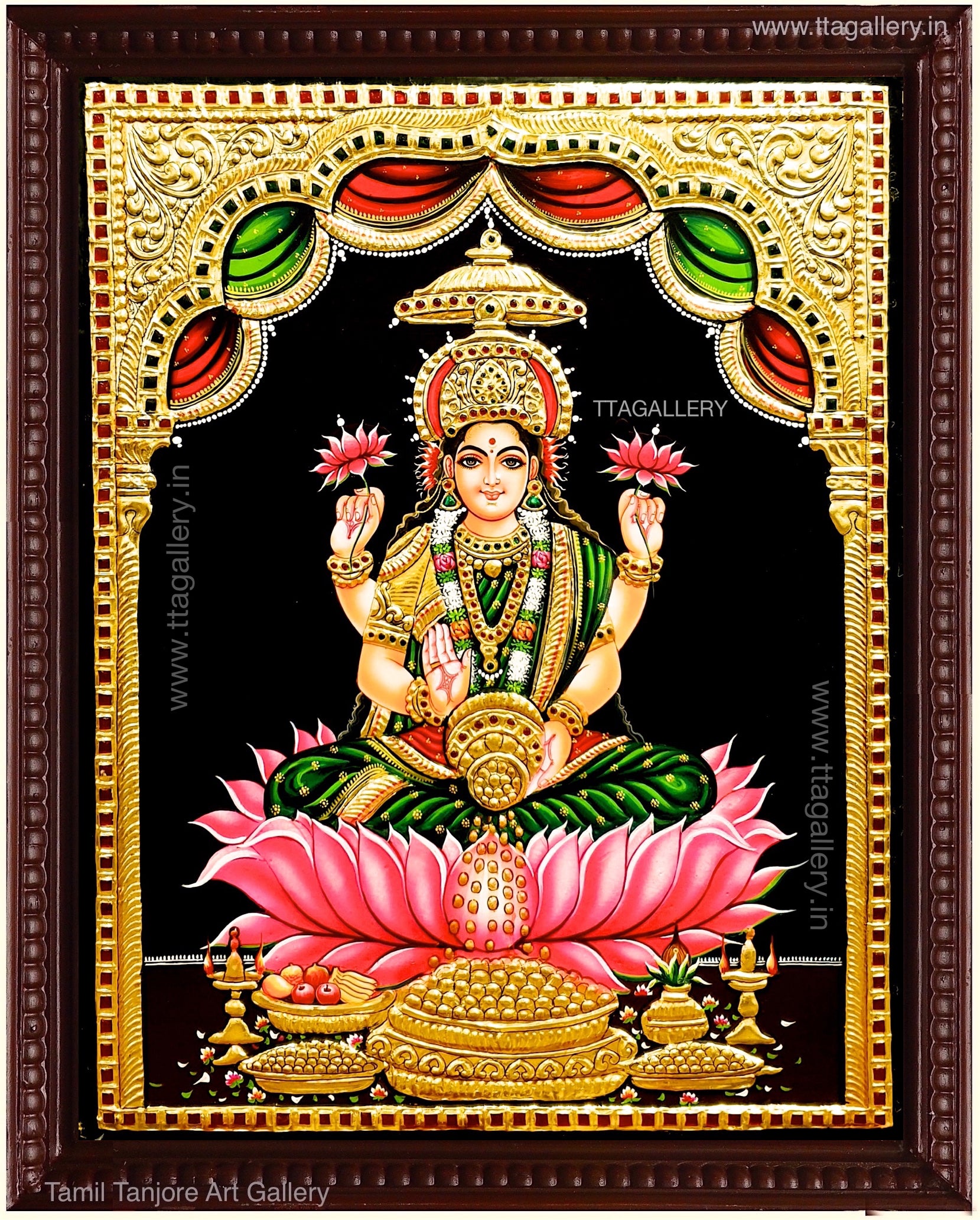 Lakshmi Tanjore Painting