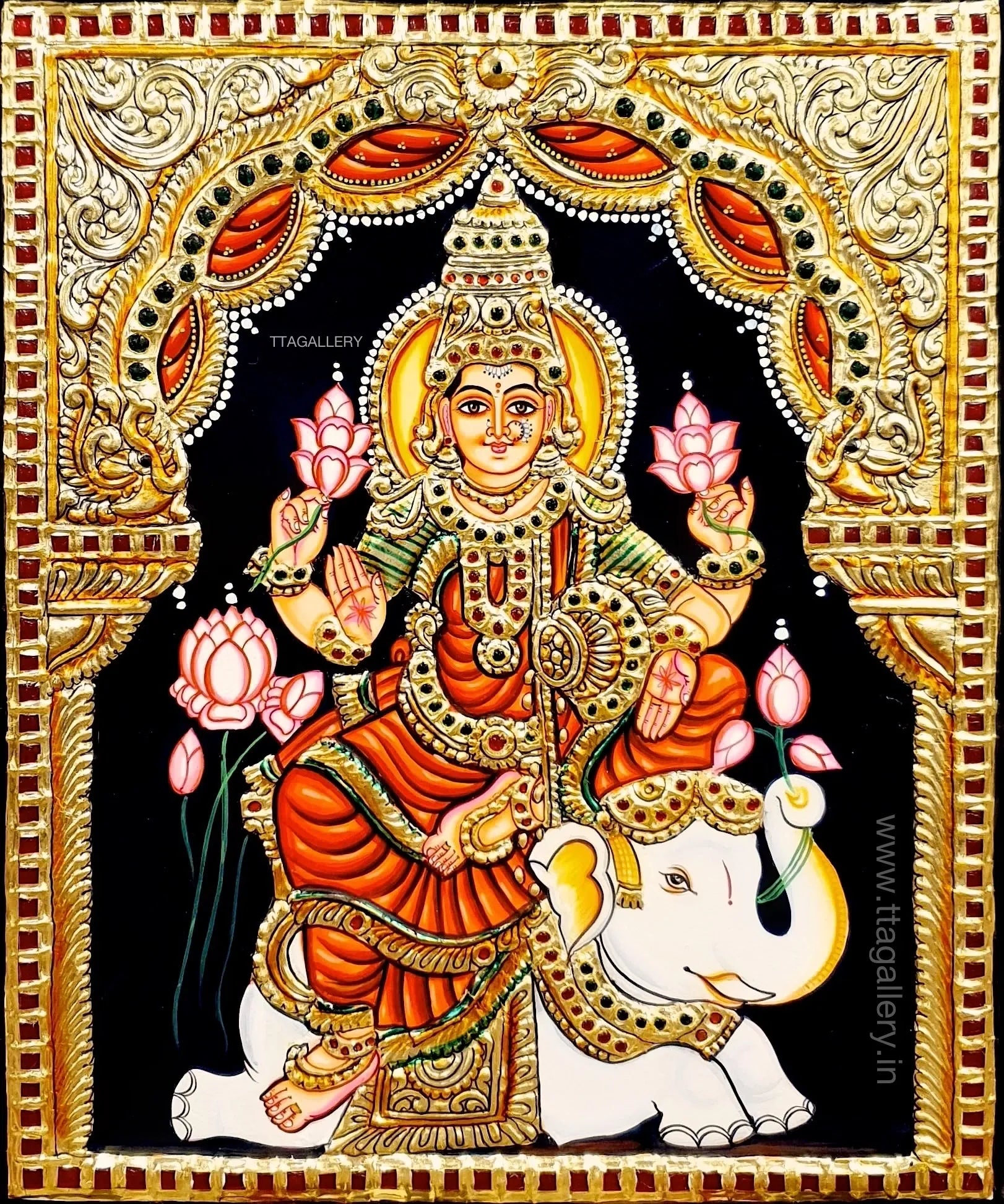 Lakshmi Tanjore Painting