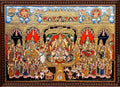 Lalitha Sahasranamam Tanjore Painting