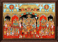 Lalitha Sahasranamam Tanjore Painting