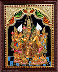 Sri Lalitha Devi Tanjore Painting