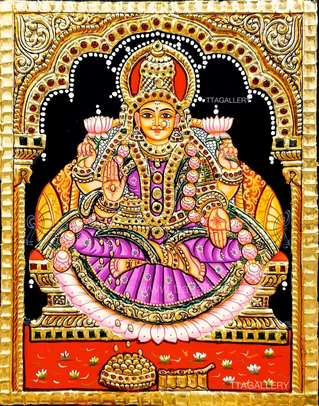 Lakshmi Tanjore Painting