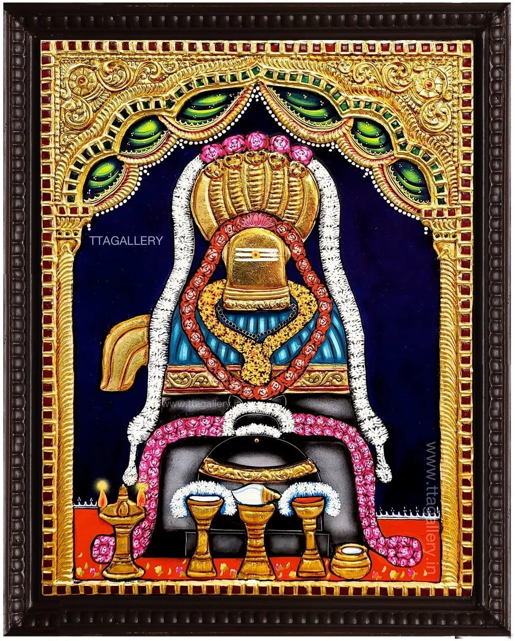 Shivan Traditional Tanjore Painting