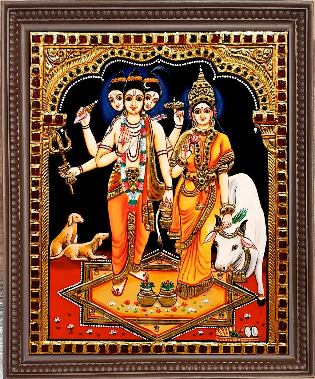 Datta Tanjore Painting