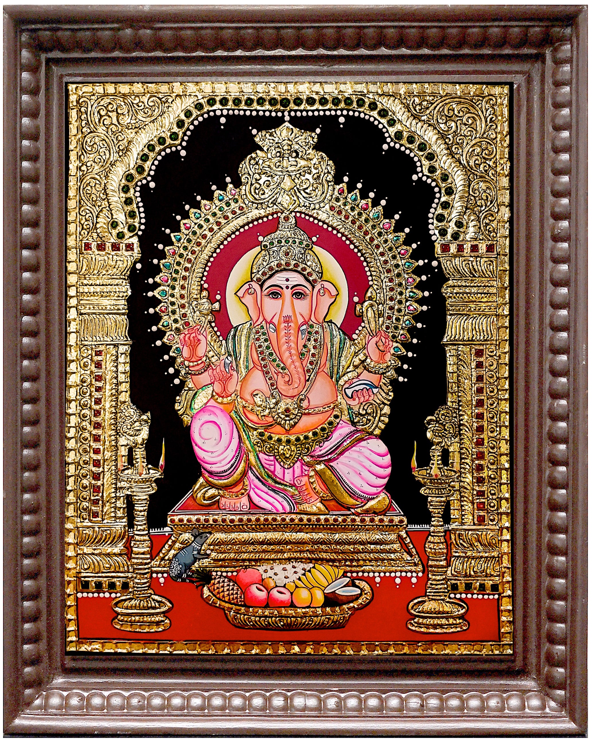 Ganesha Grand Tanjore Painting