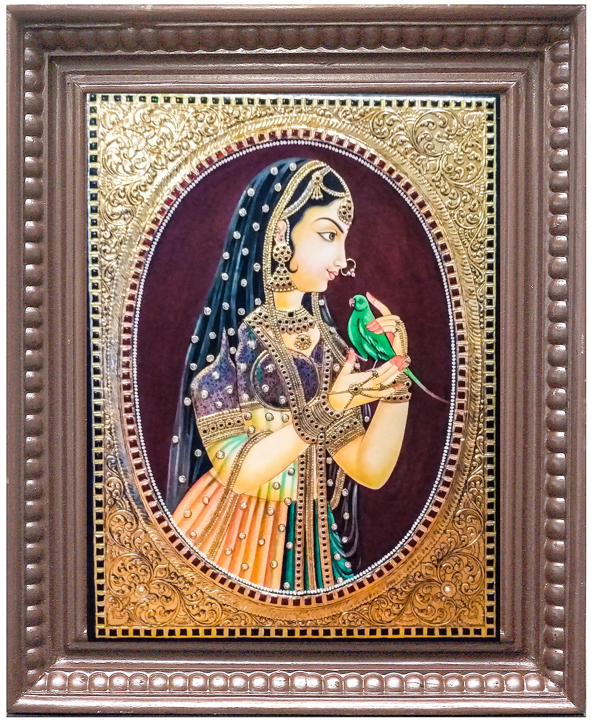Mumtaz Tanjore Painting