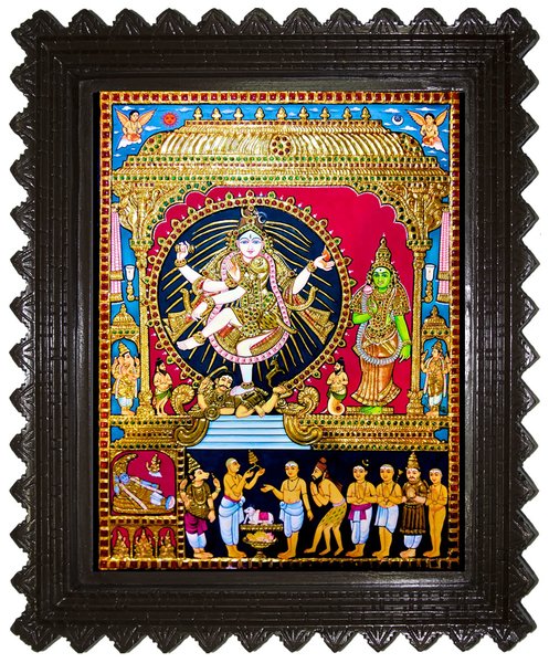 Natrajar Tanjore Painting
