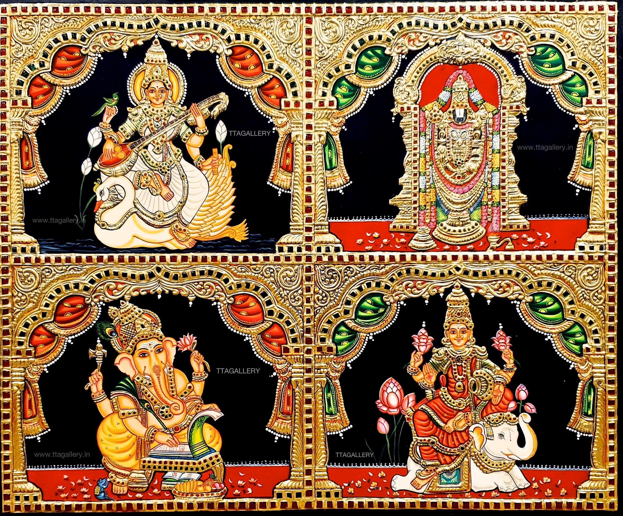 Pooja Painting Traditional Tanjore Painting