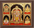 Pooja painting with Murugan 3d Painting