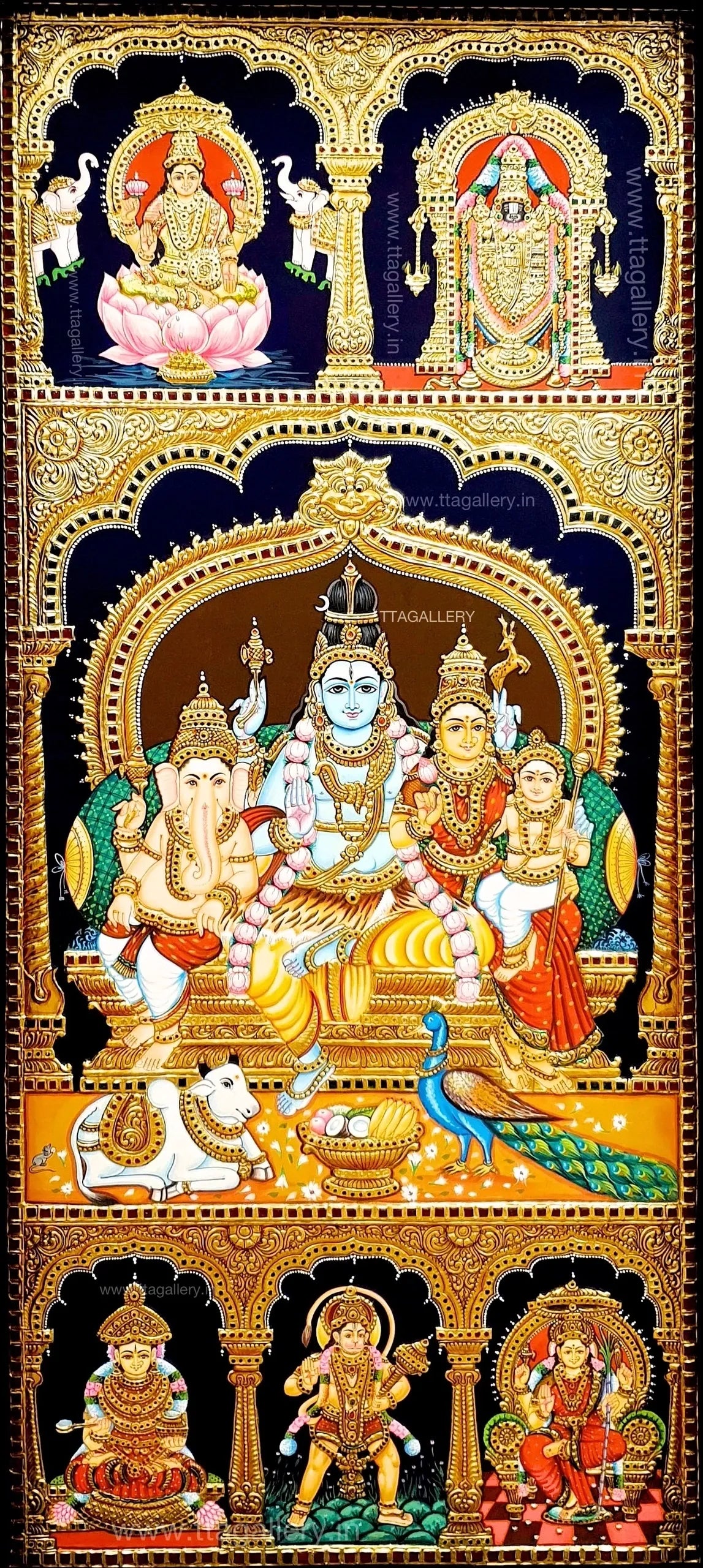 Pooja Painting Tanjore Painting