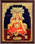 Sri Raghavendra Swamy Tanjore Painting