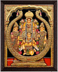 Melkote Cheluvanarayana Swamy Traditional Tanjore Painting