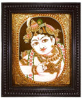 Krishna Portrait Tanjore Painting