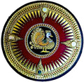 Peacock circle Decorative Tanjore Painting
