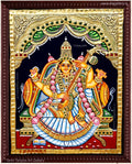 Saraswathi Tanjore Painting