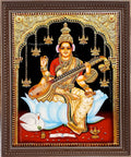 Saraswathi Tanjore Painting