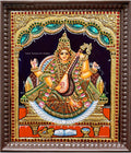 Saraswathi Tanjore Painting
