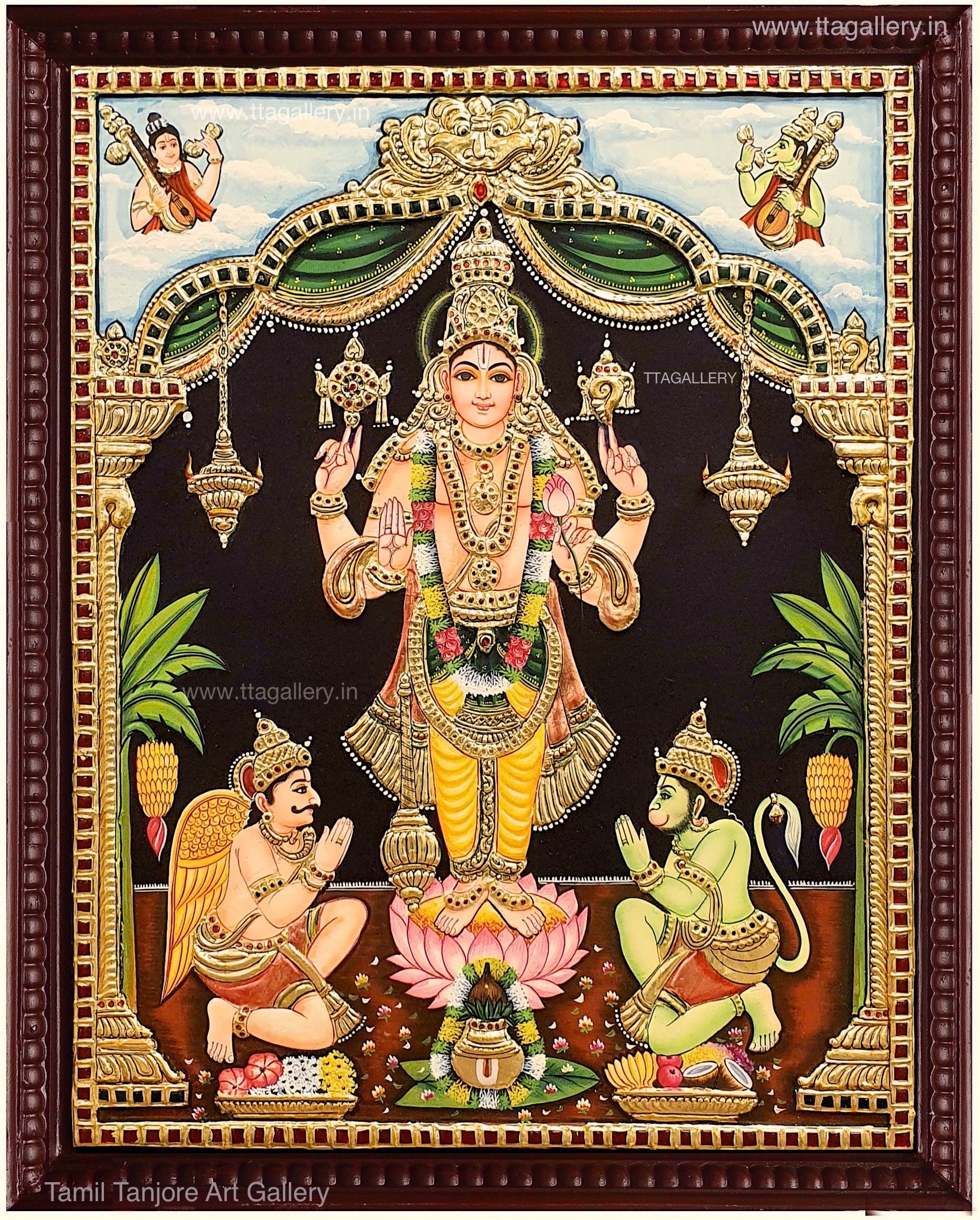 Sathyanarayana Tanjore Painting