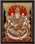 Saraswathi Tanjore Painting