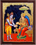 Shivan Annapoorani Tanjore Painting