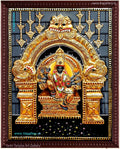 3D Sri Pon Azhagu Nachi Amman Tanjore Painting