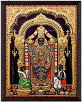 Oppiliappan Semi Embossed Tanjore Painting