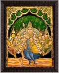 Valli Deivanai Murugan Tanjore Painting