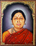 People Portrait 4 Tanjore Painting